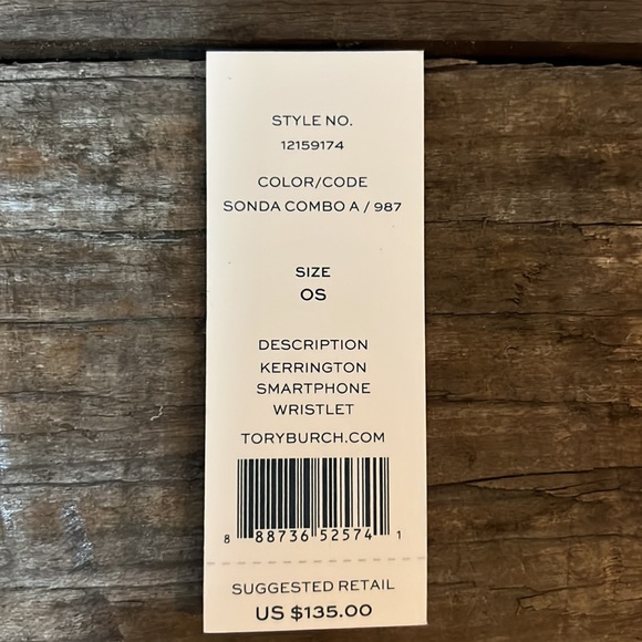 Tory Burch Leather Kerrington Smartphone Wristlet Wallet NWT - Picture 8 of 8